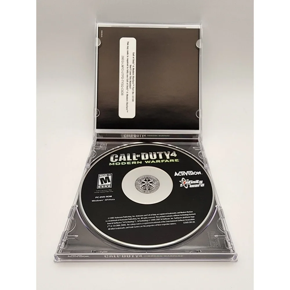 Call of Duty 4: Modern Warfare PC Game (2007) -‎ Complete in box